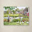 « village green », reproduction sur toile tendue-21938427