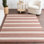  Bowery Striped Wool Area Rug