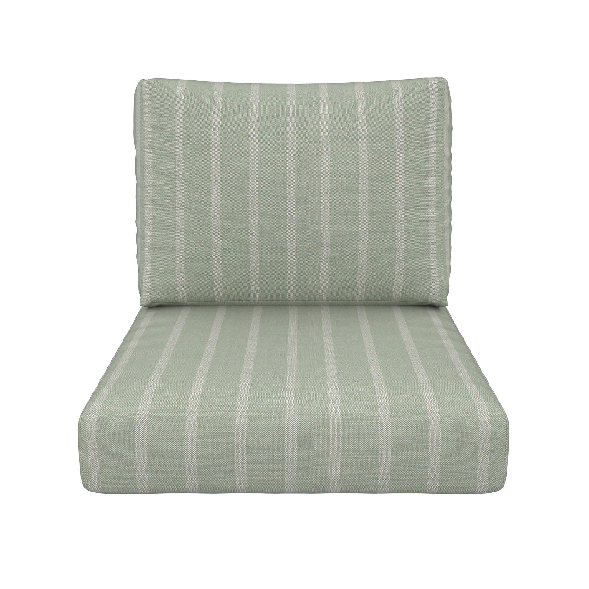 Lani Sunbrella Outdoor Lounge Chair Cushion, Unwind Rainwashed