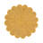 Glass Geometric Round Placemat