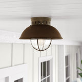 Emestine 1 - Bulb Outdoor Flush Mount