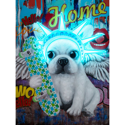 Wall Painting (LED Neon) – Liberty Dog