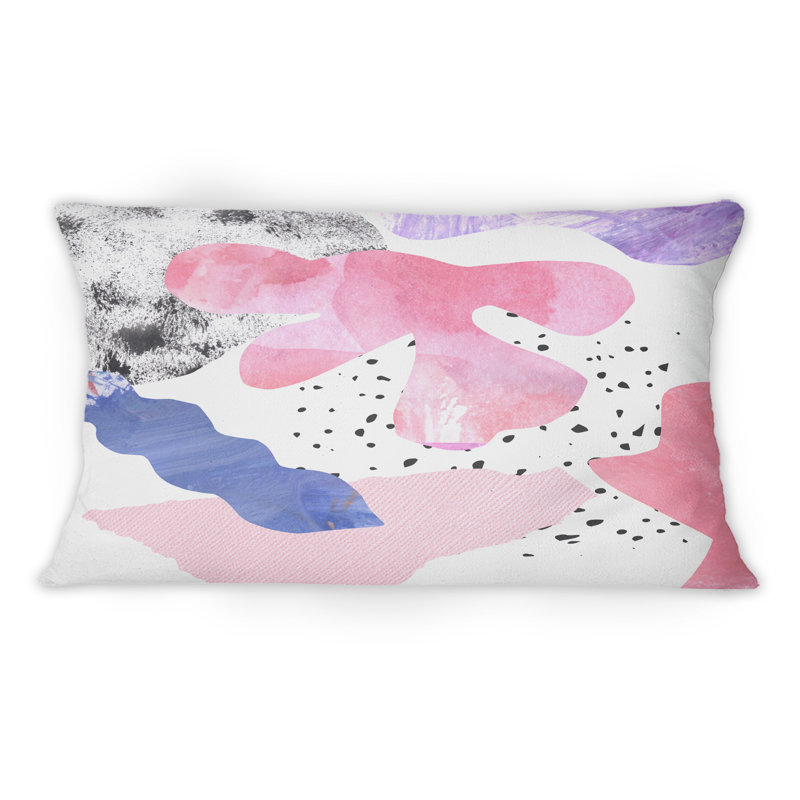 Abstract Throw Pillow