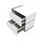 Kajal 25" White Nightstand (Left Facing) -23547457