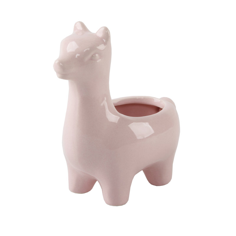 Oaklee Ceramic Pot Planter, Pink
