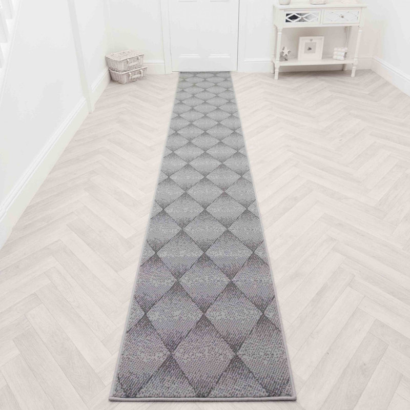 Runner Geometric Shapes Area Rug, Runner 60 x 150 cm