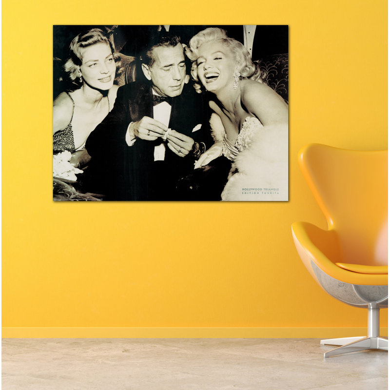 Hollywood Triangle by Liby - Single Picture Frame Print on MDF