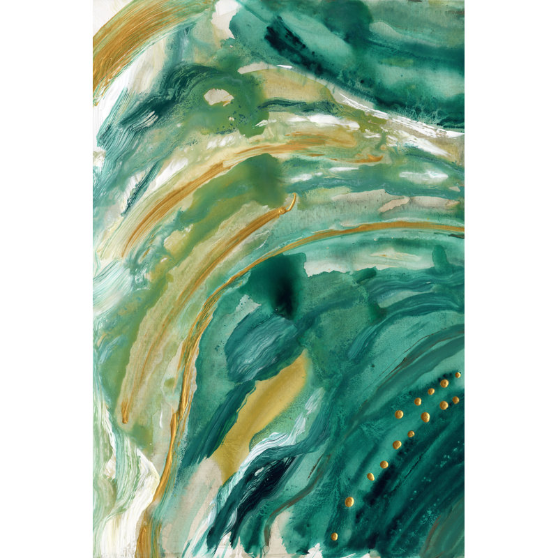 Geode Close Up - Wrapped Canvas Painting, 122cm H x 81cm W x 3.8cm D