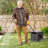 Suncast 150 ft. Hideaway Hose Reel in Gray