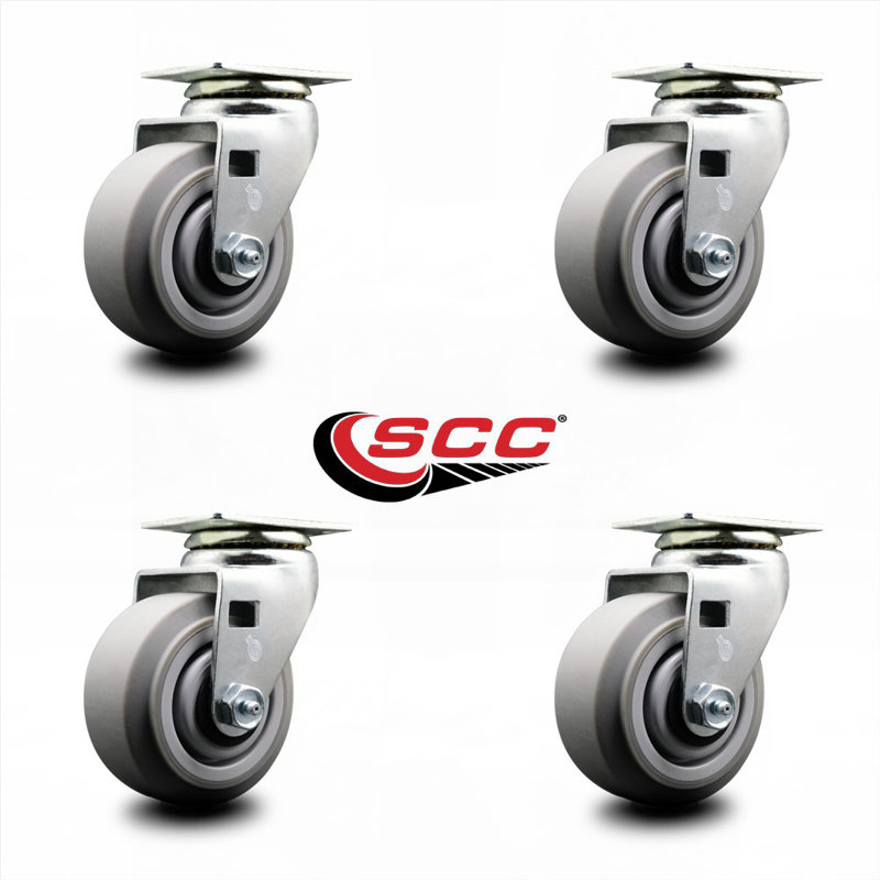 Thermoplastic Rubber Swivel Caster