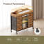 Commode 6 tiroirs avec plateau à langer-133329432
