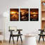 3 Piece Wrapped Canvas Wall Art
