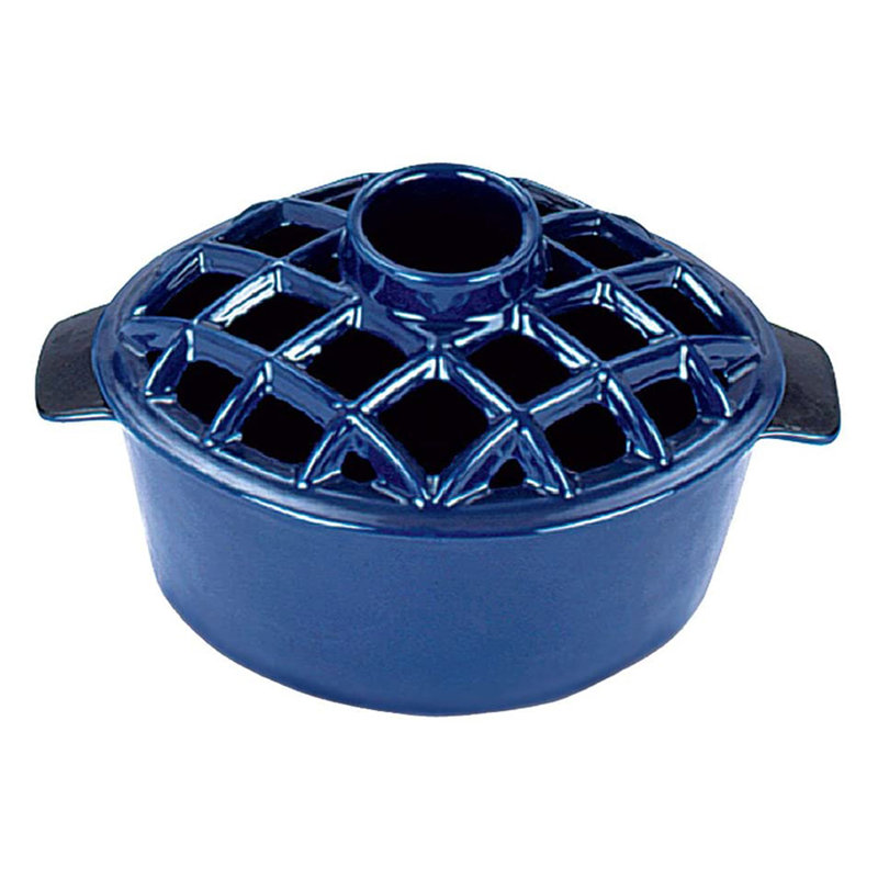 Achla Designs 0.55 Gallons Warm Mist Steam Tabletop Humidifier for 0 Cubic Feet, Blue