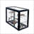 Tempered Glass Counter Top Display Showcase With Sliding Glass Door And Lock