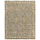 Sivas Hand-Knotted Light Blue/Ivory Area Rug