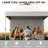 10x10 ft Instant Pop-Up Canopy with Removable Sidewalls, Portable Outdoor Tent with One-Push Setup, Waterproof Sun Shade for Party, Wedding, Backyard, Garden-125536405-125536402