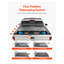 Housse de tonneau rétractable de 5,7 pi pour Dodge Ram 1500 (2021-2024) - Housse de lit de camion en aluminium avec serrure à clé