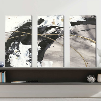 " Gilded Arcs II " by Chris Paschke 3 - Pieces