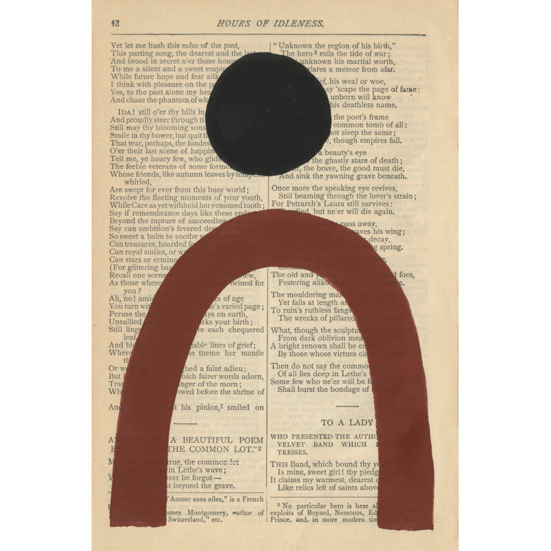Modern Prose VI by Renée W. Stramel - Painting Print, 122cm H x 81cm W, Wrapped Canvas