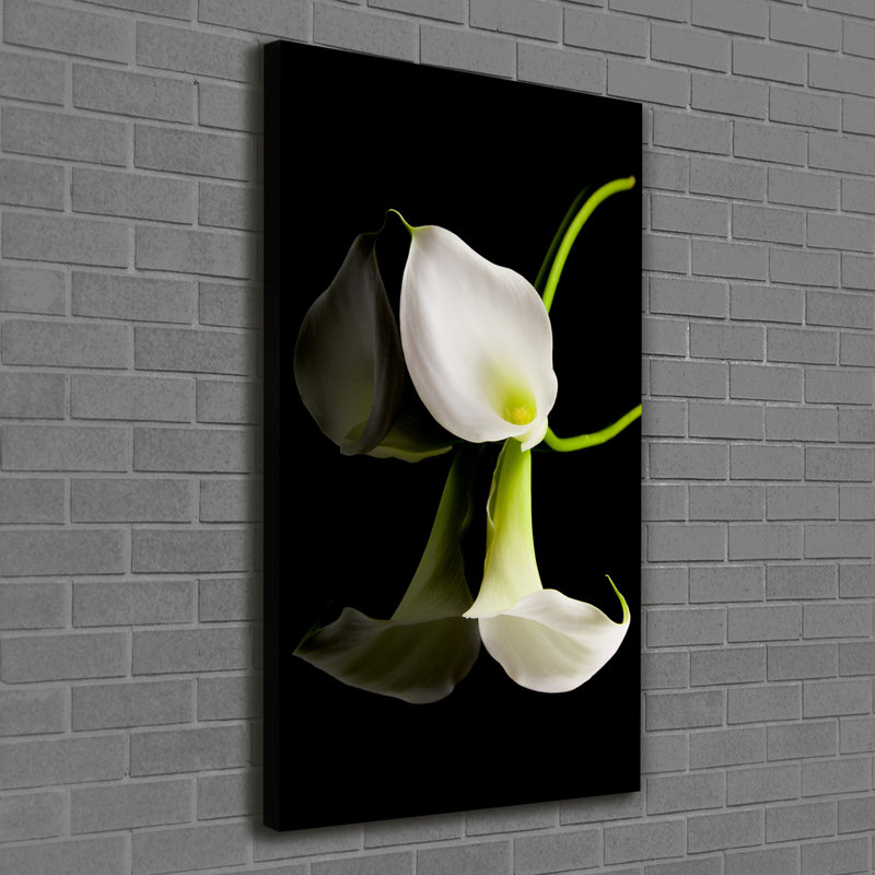 White Calla - Wrapped Canvas Print