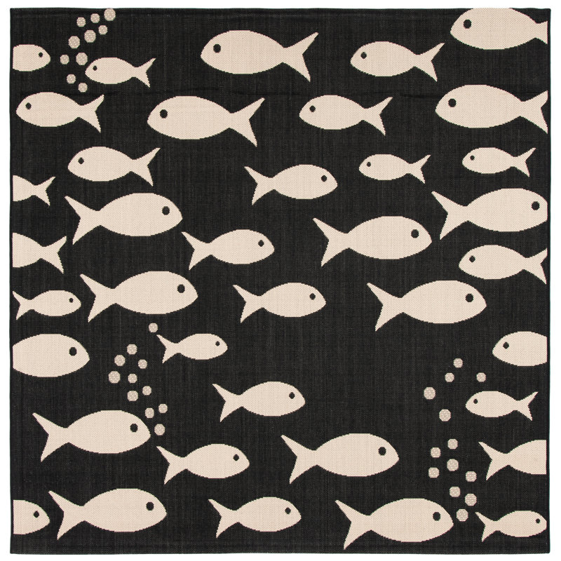 Tapis d'intérieur / extérieur Teneyck Performance, Carré 7 pi 1 po