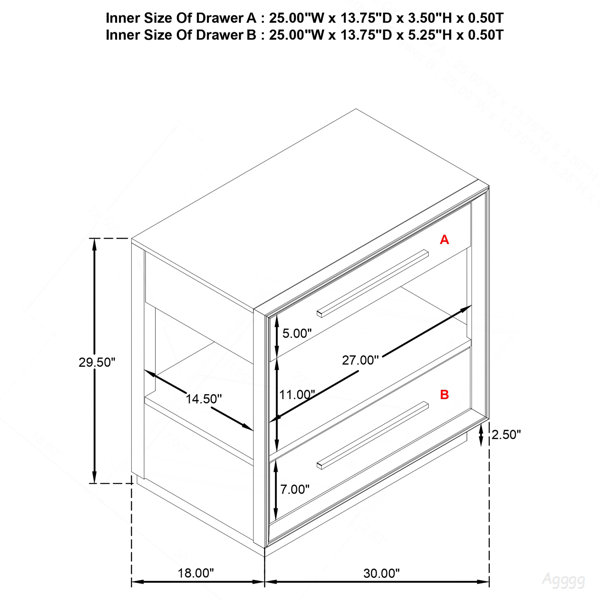 Dimensions du produit