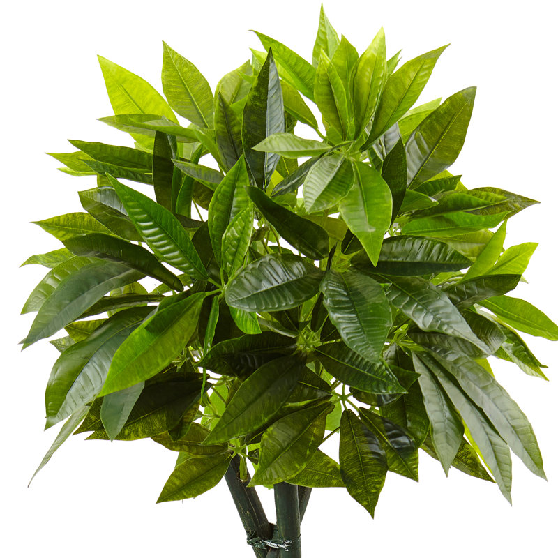 60'' Faux Foliage Tree in Stone Planter
