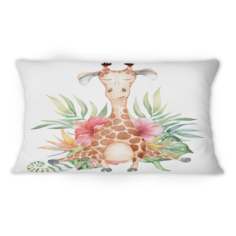 Floral Throw Pillow