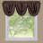Beauvale Damask Balloon Window Valance-1468904424