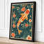 Koi in Bloom Japandi 1 Piece Wrapped Canvas Wall Art-7131024-7131027