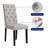 Tufted  Fabric Upholstered Parsons Dining Chairs-630994475-636320540