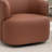 Tybias Faux Leather Swivel Barrel Chair-94926787
