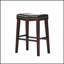 Tabouret pivotant en forme de losange avec réglage de la hauteur à gaz et siège en similicuir confortable en plusieurs couleurs
