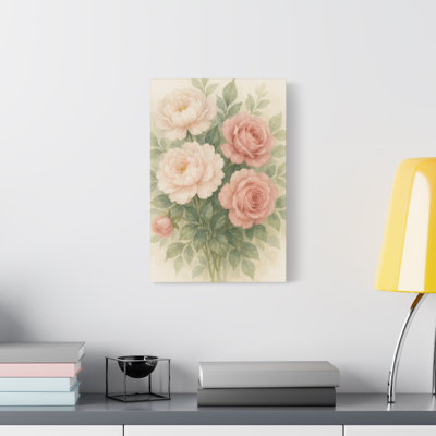 Aaroon Single Picture Frame Print on Canvas