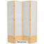 83.5" Bamboo Tree Double Cross Shoji Room Divider-1593700047-1593700051