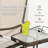 Double Patio Glider Chair with Glass Top Center Table, Light Brown-1097099666