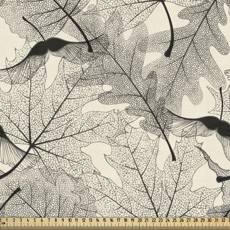 Tissu botanique Ambesonne, l 58 po x L 108 po