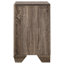 Table de chevet rectangulaire à 2 tiroirs Tomasina-1247454504