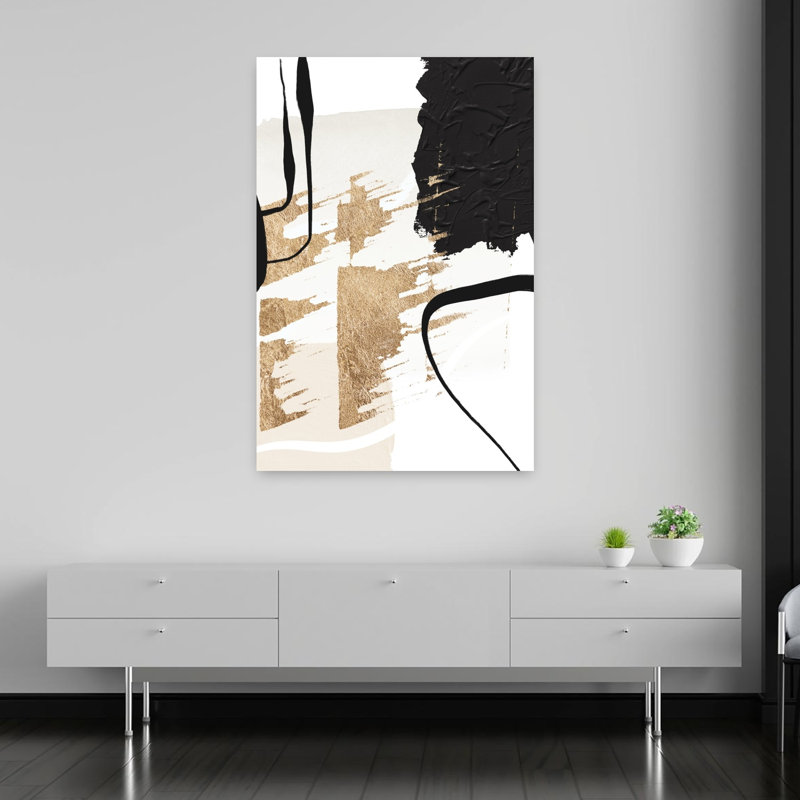 Art contemporain, art contemporain abstrait, H 60 po x l 40 po