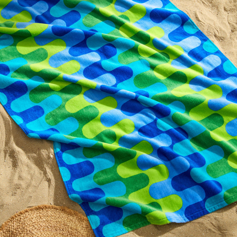 Serviette de plage Jonathan Adler Bargello