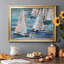 Pop Regatta I " Pop Regatta I " Painting Print-349687045-349687044-349677373