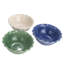 Round Stoneware Bowl With Scalloped Edge