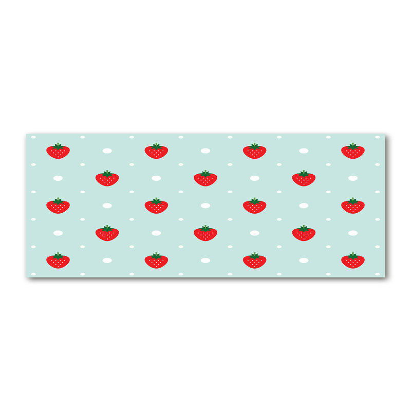 Strawberry Icons 1 Piece Painting on Canvas
