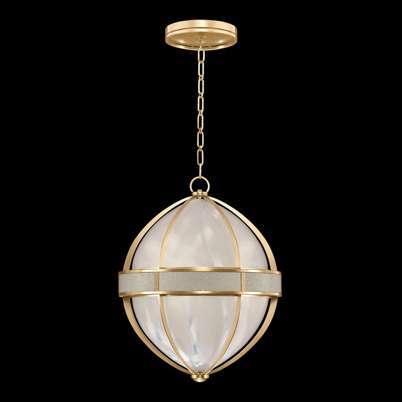 Mirage 3 - Light Pendant, Coco, Standard Gold Leaf/Brass