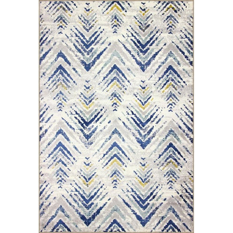 Tapis tissé en croix et lavable Cross, Rectangulaire 3 pi 11 po x 5 pi 11 po