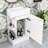 Keliyah 18'' Single Bathroom Vanity with Ceramic Top
