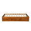 Lit plateforme avec lit simple et rangement moderne avec 3 tiroirs-489011193