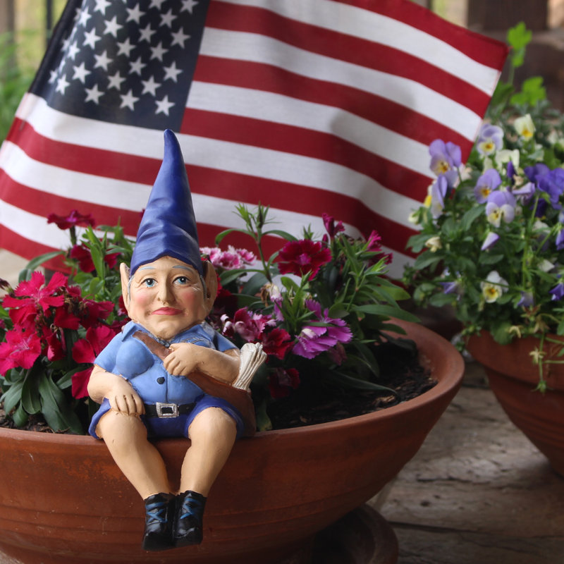 Statue de nain de jardin Welt