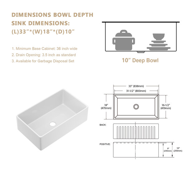 Dimensions du produit