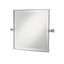 Flat Metal Beveled Wall Mirror-29646401